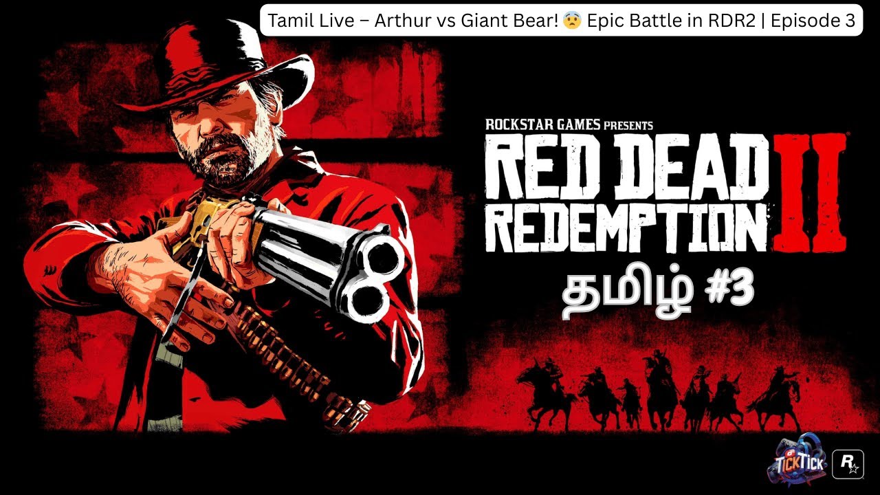 Tamil Live – Arthur vs Giant Bear! 😨 Epic Battle in RDR2 | Episode 3