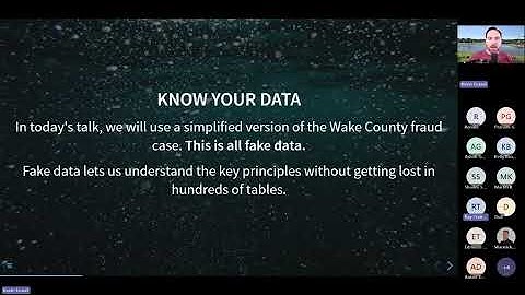54: Data Platform Downunder - Applying Forensic Accounting Techniques using SQL and Python