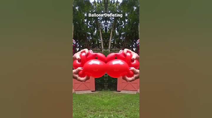 Balloon Deflating #shorts