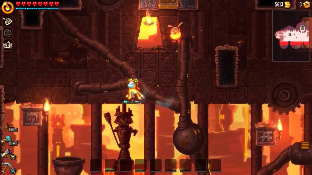 steamworld dig 2 lime loop