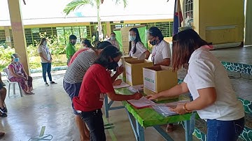 Simulation/Dry run for Modular Printed Materials and Parents Orientation #HandangIsipHandaBukas #Sul