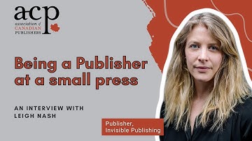 Working as a Small Press Publisher | Leigh Nash | Invisible Publishing
