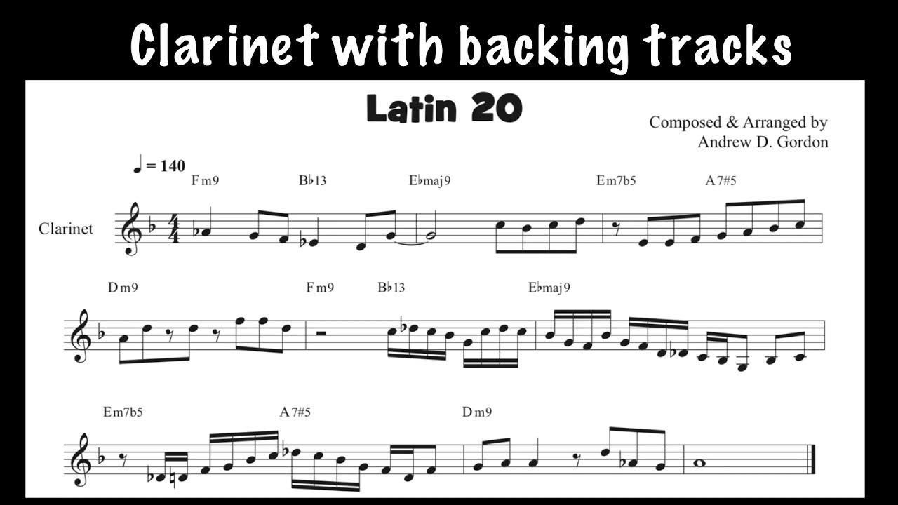 Examples from the music book “100 Ultimate Jazz Riffs for
