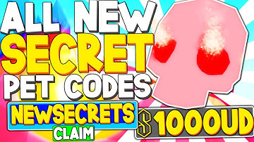 ALL 5 *FREE SECRET PET* UPDATE CODES in TAPPING SIMULATOR (ROBLOX CODES)