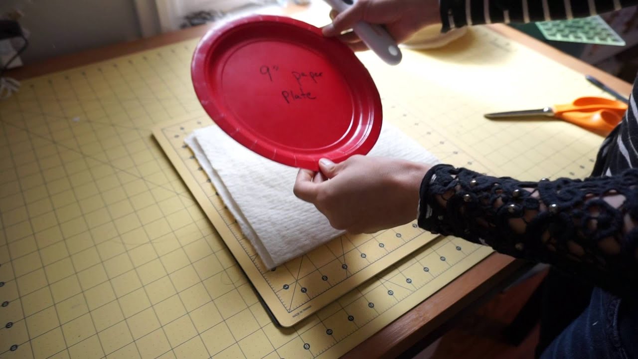 How to Quickly Cut Batting Circles YouTube