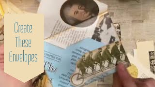 Turn Illustrated Book Pages into Envelopes