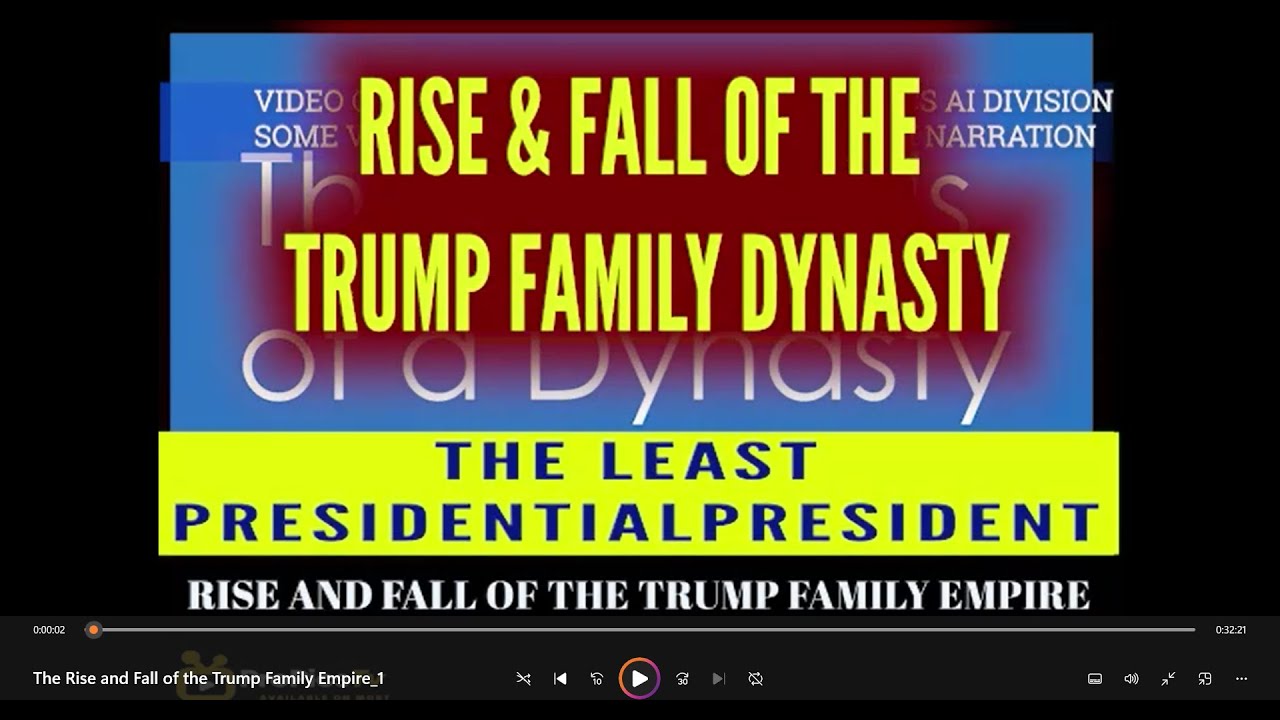 Rise & Fall of the Trump Family Dynasty 