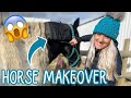 EXTREME HORSE MAKEOVER | Traditional cob to sports cob | Riding Remington