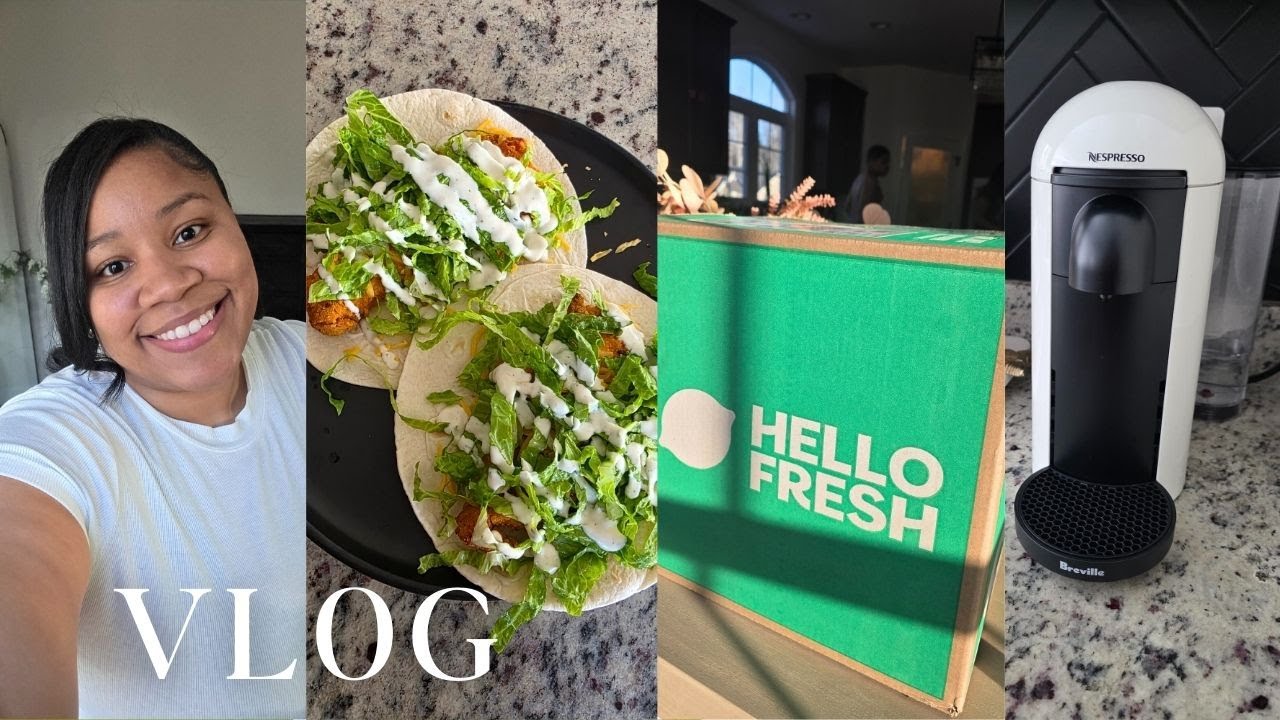 Мама, работающая из дома: пробую Hello Fresh + готовлю, укладываю волосы утюгом, заказываю достав...