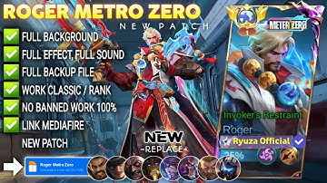 Script Skin Roger Metro Zero - Invoker