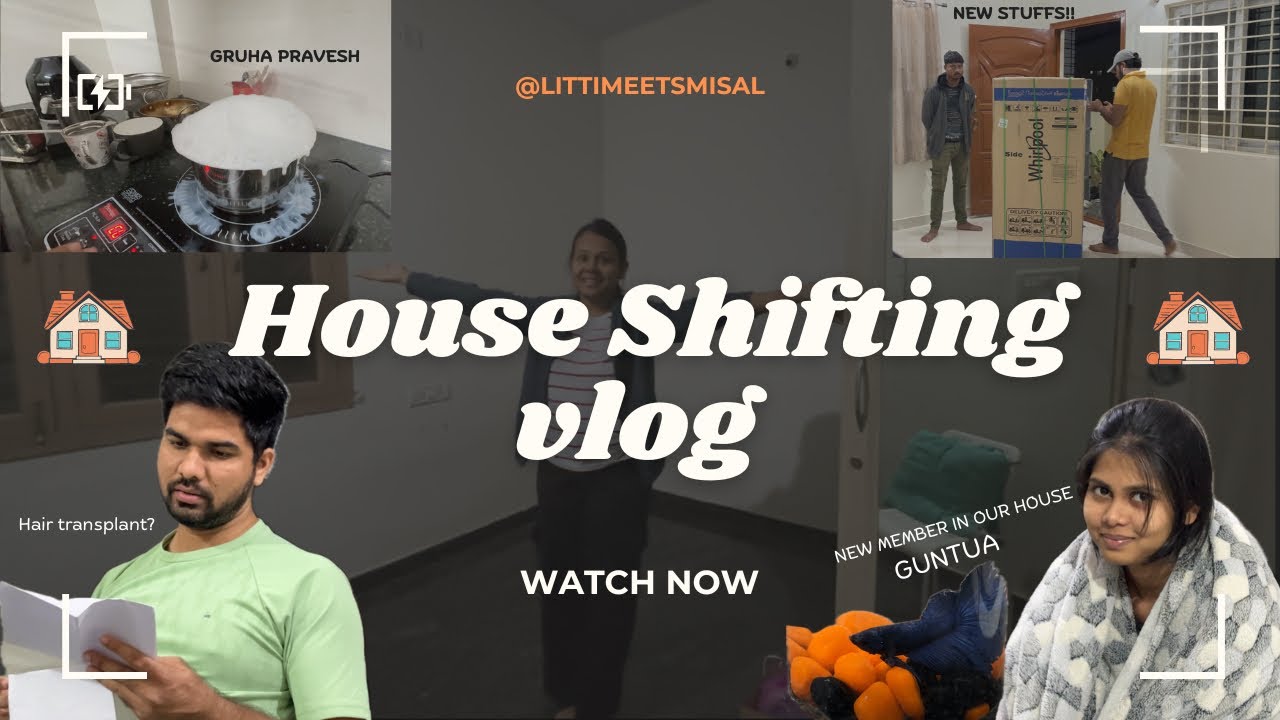 Shifted to a NEW HOUSE 🏡 Packing, Unpacking & all the CHAOS | New ...