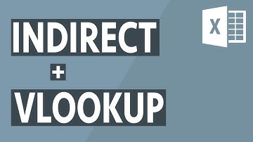 How to combine INDIRECT with VLOOKUP in Excel