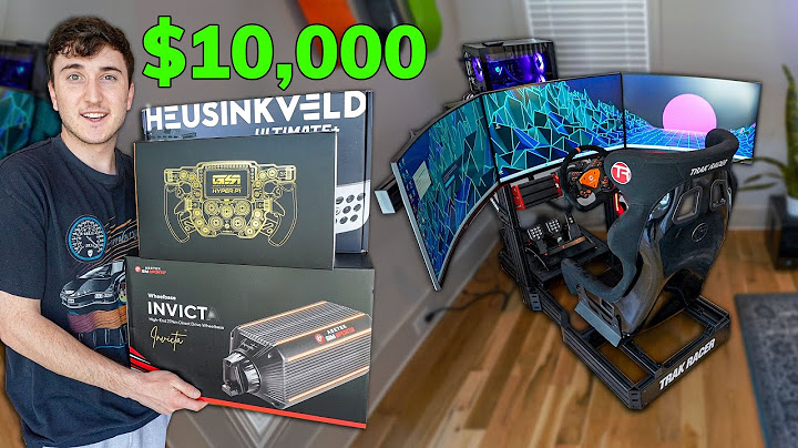 Upgrading My $10,000 Racing Simulator