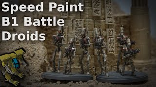 B1 Battle Droid Speed Paint for Star Wars Shatterpoint