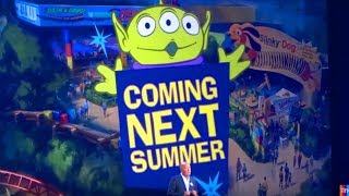 Toy Story Land presentation for Walt Disney World - D23 Expo 2017