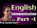 English communication  part 1  prof sumita roy  impact  2020