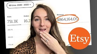 How Shawna Sold $864,164 On Etsy! (One Year Interview Update!)