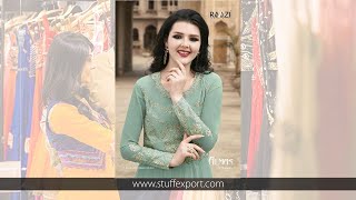 Stuff Export Presents Raazi Almas Georgette Designer Anarkali SuitCatalog Collection | Salwar Suit screenshot 4