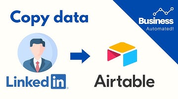 Scrape LinkedIn contacts to Airtable with no code!