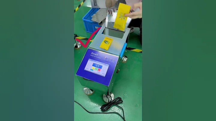 Small check weigher with accuracy 0.1g #weighingsolutions #checkweigher #weight