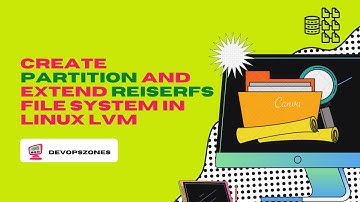 Create partition and Extend reiserfs File System in Linux LVM #linux #devops #storage #reiserfs