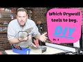 Drywall Tools for the DIYer (Which are your first tools)