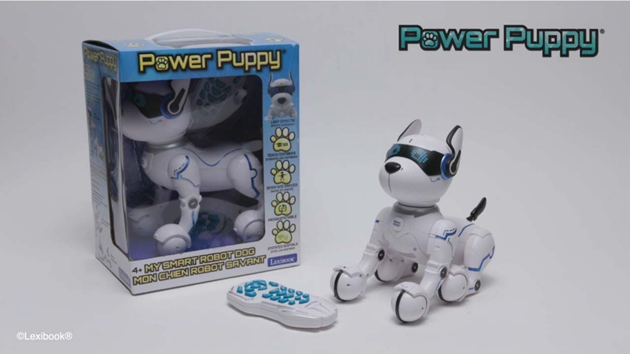 LEXiBOOK Power Puppy My Smart Robot Dog Programmable Robot with