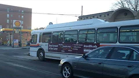 [Nassau Inter-County Express] Orion V CNG action on Hillside Avenue