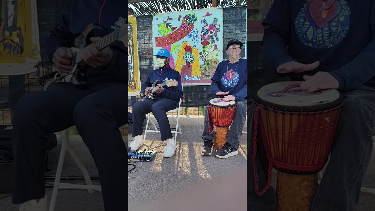 Helping The GOOD People. Yacouba and John play. African Village 2/14/26 Happy Valentine Day 