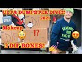 ULTA DUMPSTER DIVE & WE FOUND 3 DIF BOXES AND PACKED THE CAR-2021!! FREE MAKEUP!!