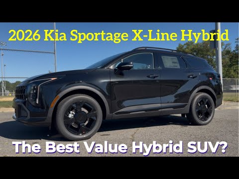 2026 Kia Sportage X-Line Hybrid: One Of The Top Hybrids On Sale!
