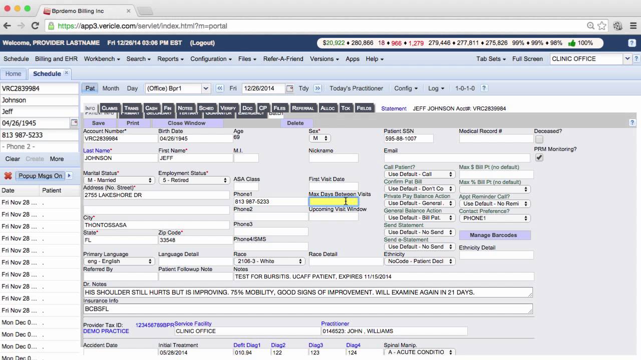Medical Billing and Practice Management Software PRM Monitoring and