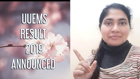UUEMS RESULT 2019