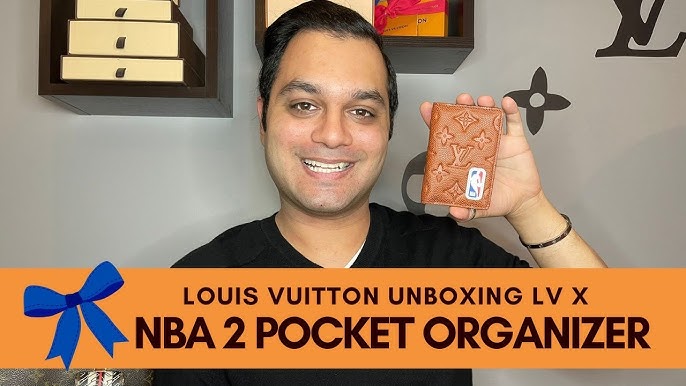Louis Vuitton x NBA Pocket Organizer Antartica in Coated Canvas - US