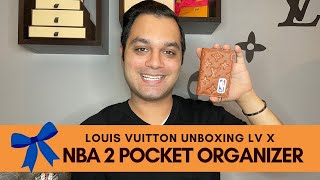 LOUIS VUITTON UNBOXING 2021, LV x NBA Season 2 Pocket Organizer