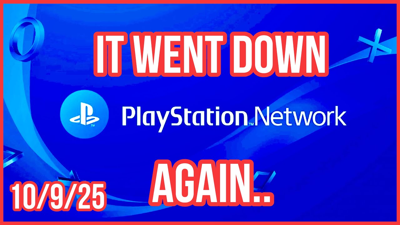 Playstation Network Went Down Again Today - YouTube