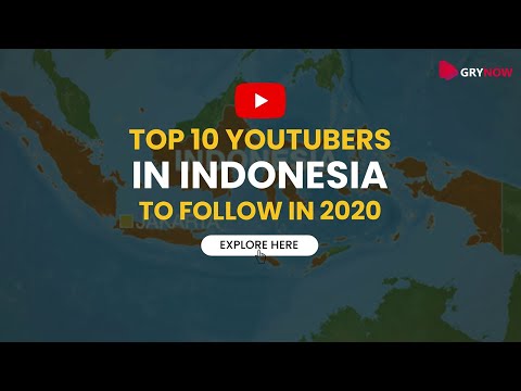 Top 10 Indonesian Youtubers - Top YouTube Influencers/Creators in Indonesia 2020 (Youtube Channels)