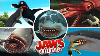 Jaws Unleashed All Bosses (PS2, PC, XBOX)