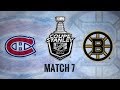 Canadiens vs Bruins 7ème match 2014