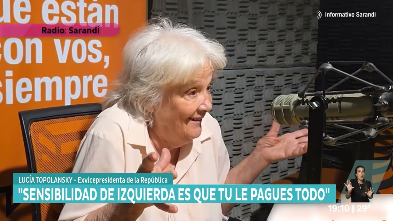 Lucía Topolansky se refirió a la venta de la radio M24
