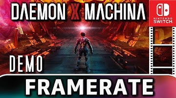 Daemon X Machina DEMO | Docked Vs Handheld | Frame Rate TEST