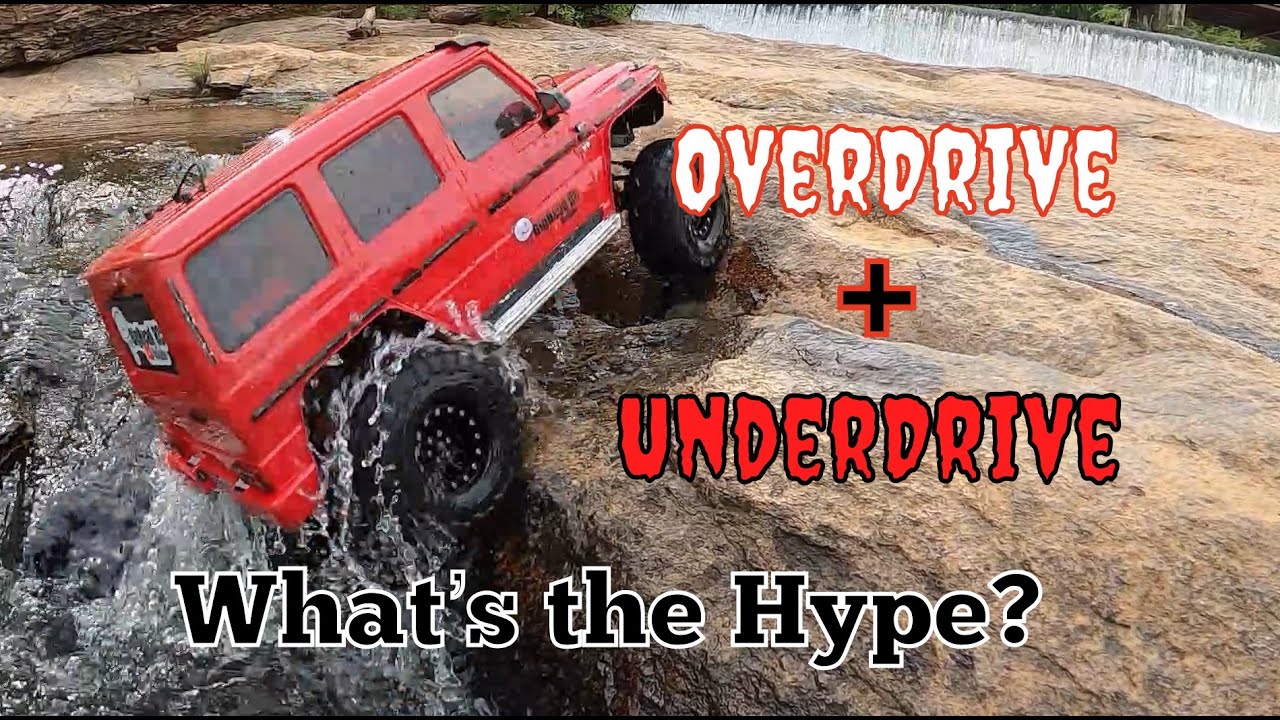 Traxxas Trx4 First Test Run After the Overdrive & Underdrive Install TRA8287 TRA8288 rccars rc