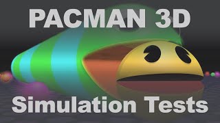 PACMAN 3D – Procedural Motion and Geometry Interaction Test screenshot 4