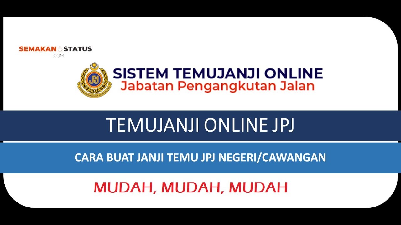 Temujanji jpj online sabah