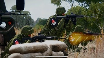 ARMA 3 Russian Forces 🇷🇺 VS Zombies (CINEMATIC)