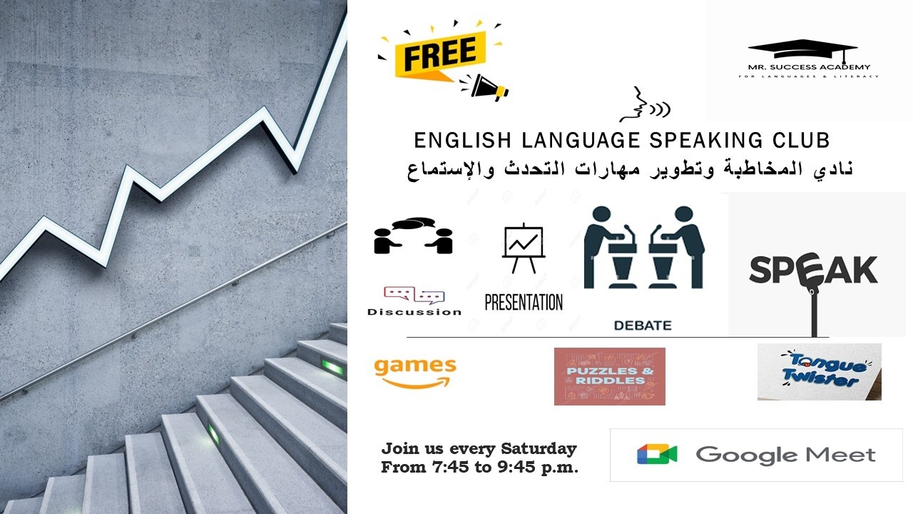 Mr. Success Academy English Speaking Club. Our 38th session.