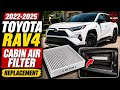 2022-2025 Toyota RAV4 Cabin Air Filter Replacement | How To Change the Cabin Filter