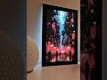 Unboxing the Illuminated Wall Art: Cyberpunk Futuristic Acrylic Display!