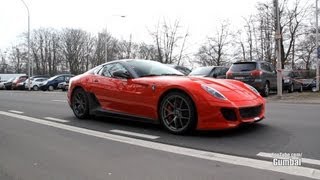 Ferrari 599 GTO - VERY LOUD Acceleration Sound!!