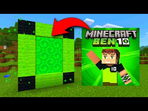 How To Make A Portal To The Ben 10 Dimension in Minecraft!!